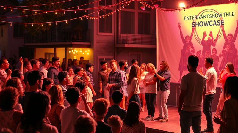 Organizing a Block-Wide Talent Showcase