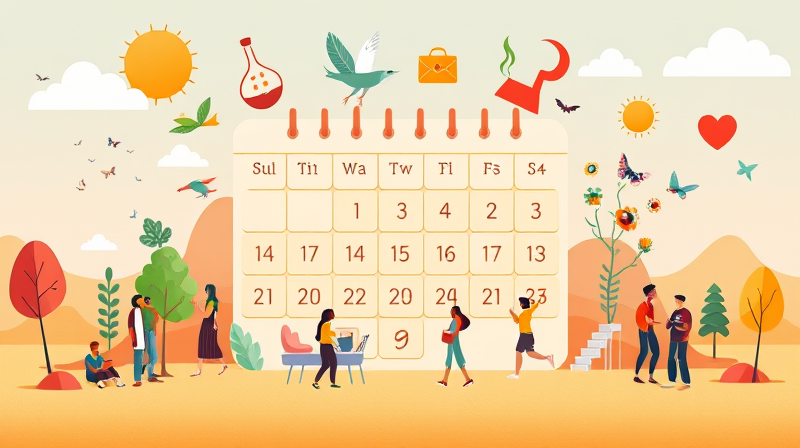 Maintaining a Balanced Calendar of Fun