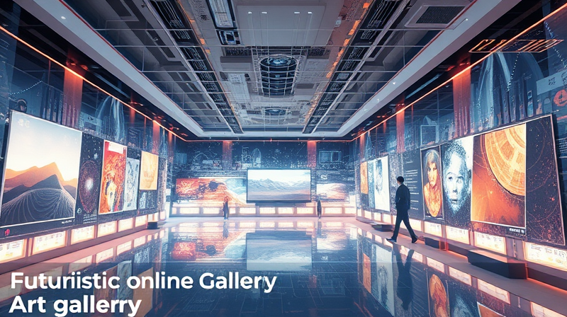 Virtual Gallery Hopping: Touring Art Online