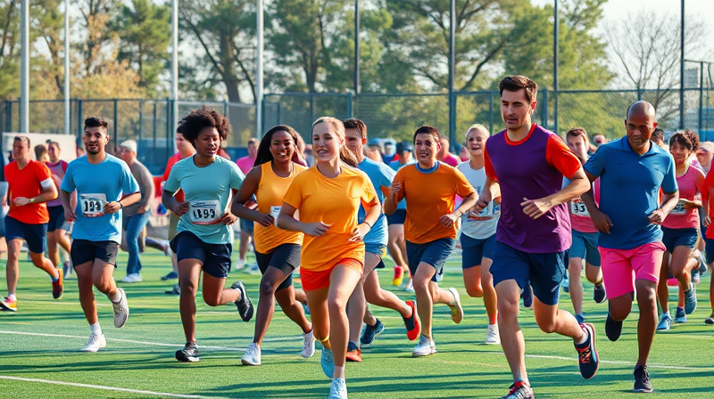 Finding and Entering Local Athletic Events