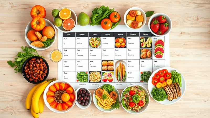 Creating a Nourishing Weekly Meal Grid