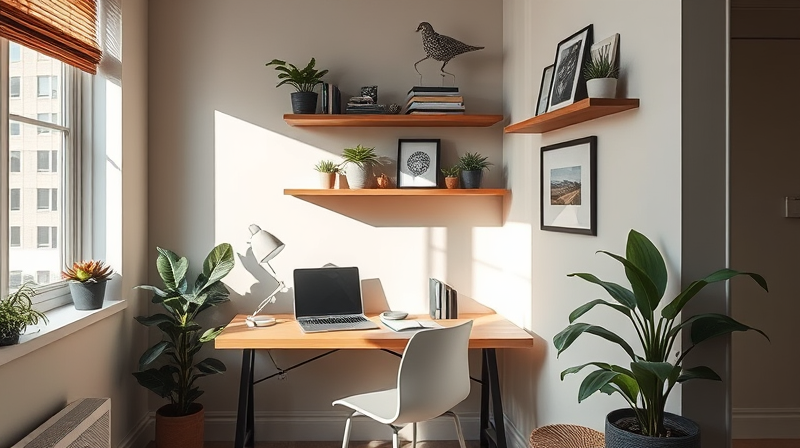 Turning Any Corner Into a Study Nook