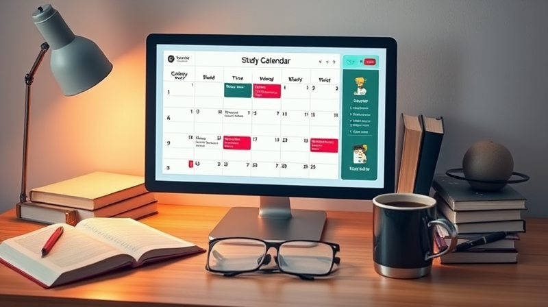Structuring Your Study Calendar Efficiently